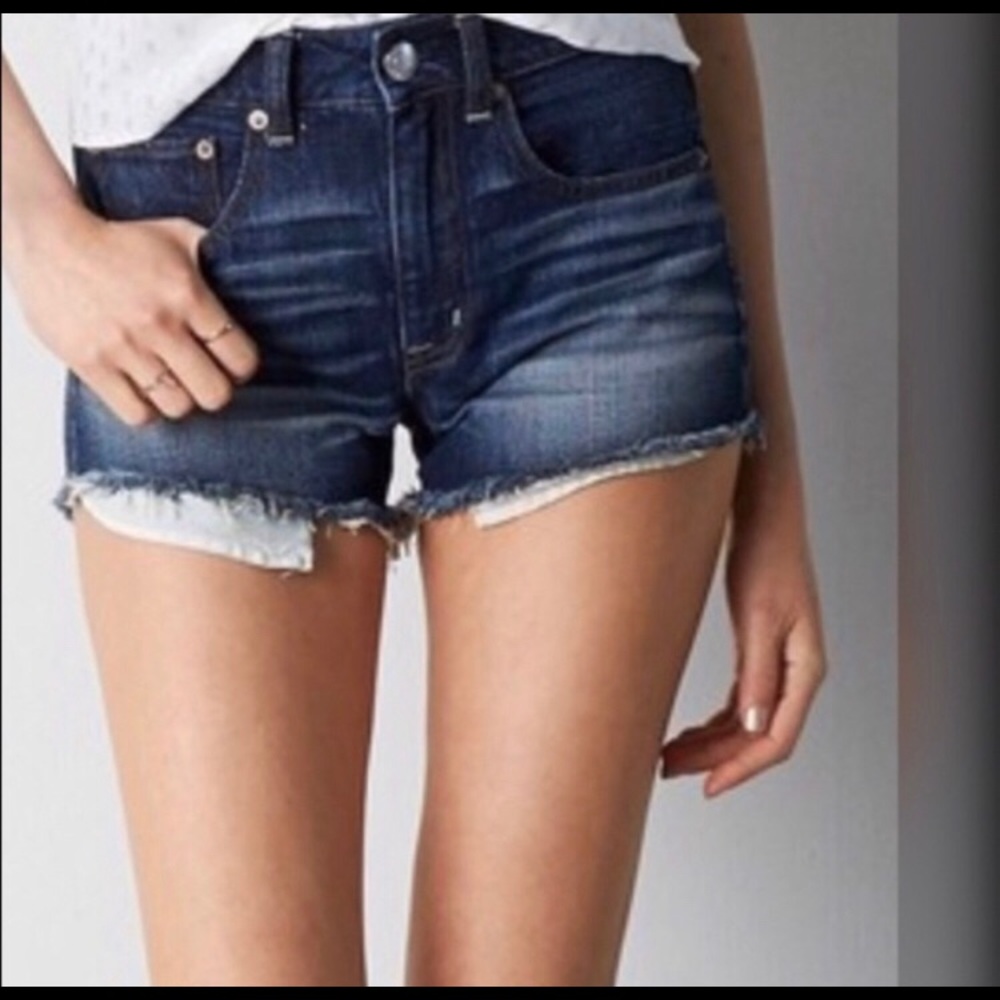 American Eagle Hi-Rise Festival High Rise Shorts